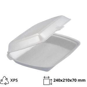 Ambalaža 1-del 240х210х70 mm XPS bijela 100 kom