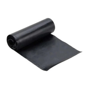 Vreća za smeće LLDPE/reciklat 120 l 70×105 cm 30 my crna 10 kom/rol