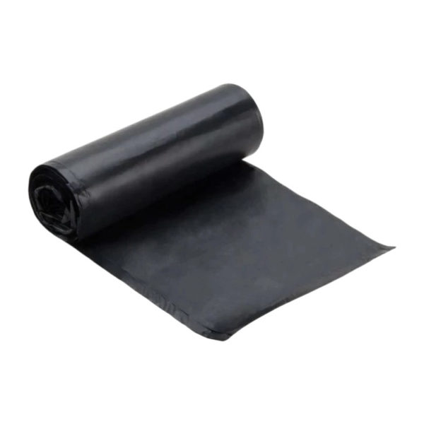Vreća za smeće LLDPE/reciklat 120 l 70×110 cm 35 my crna 25 kom/rol