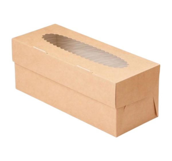 Kutija za muffine sa prozorom ECO MUF 3 250x100x100 mm 25 kom