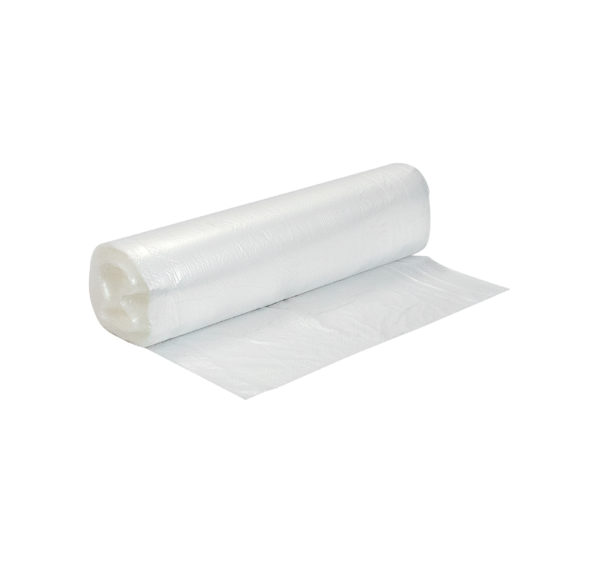 Vreća za smeće HDPE/virgin 45 l 60×70 cm 15 my prozirna 40 kom/rol