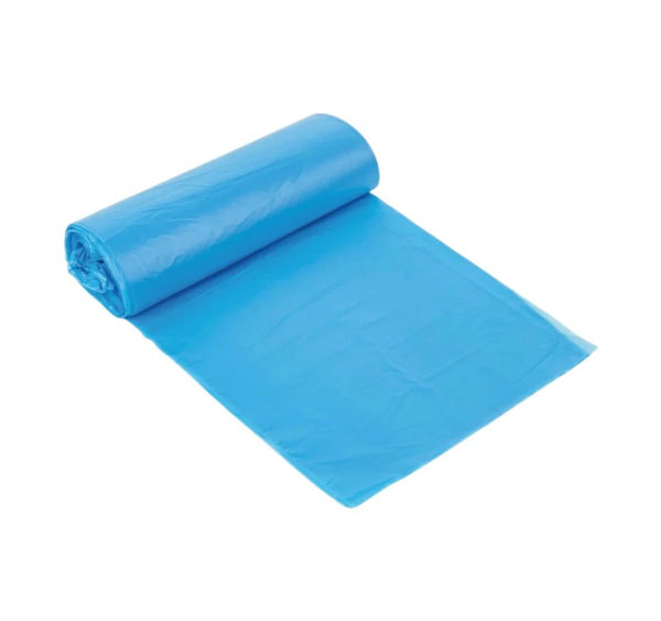 Vreća za smeće LDPE/reciklat 70-90 l 57,5×100 cm 32 my plava 25 kom/rol
