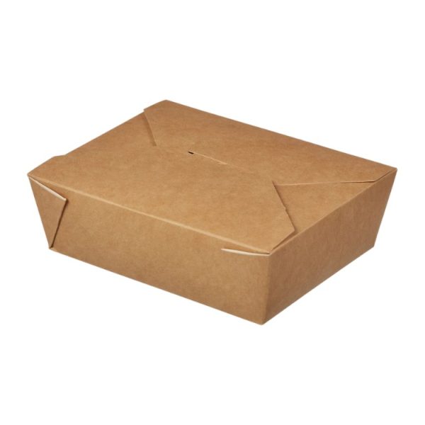 Papirnata posuda Fold Box 950 ml 170x135x50 mm, kraft [15 kom/pak]