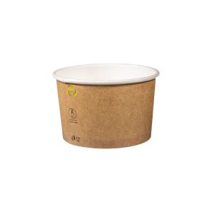 Papirnata posuda 508 ml d=115 mm kraft, bez poklopca [95 kom/pak]