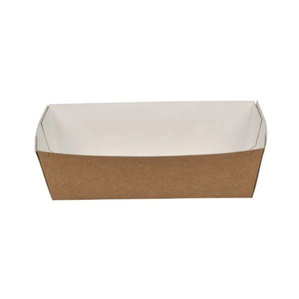 Papirnata plitica 170x120x53 mm kraft [90 kom/pak]