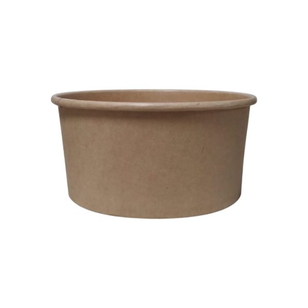 Papirnata posuda 1000 ml d=150 mm kraft, bez poklopca 50 kom