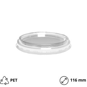 Pokrov PET d=116mm 50 kom
