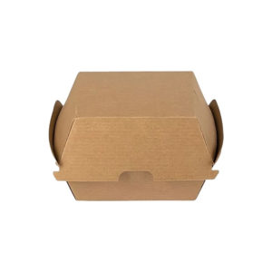 Kutija za hamburger 102x105x80 mm kraft 50 kom