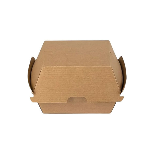 Kutija za hamburger 102x105x80 mm kraft 50 kom