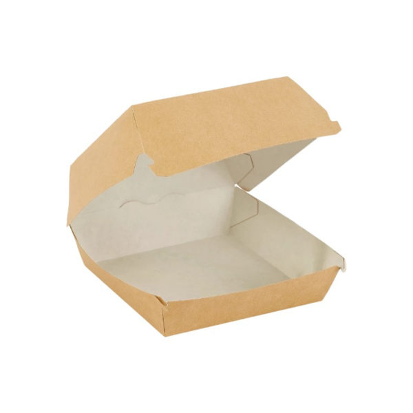 Kutija za hamburger 120x120x70 mm kraft 50 kom