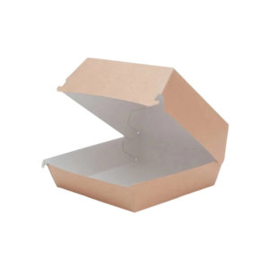 Kutija za hamburgere ECO BURGER 100x100x60 mm kraft 50 kom