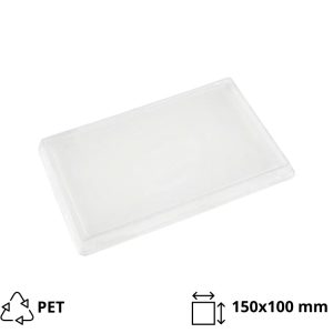 Papirnata posuda 750 ml 150х100х45 mm kraft za poklopcem, 50 kom (komplet)