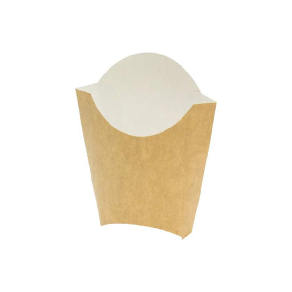 Kutija za pomfrit Fry Pack 130x93x38 mm, kraft (L) 50 kom