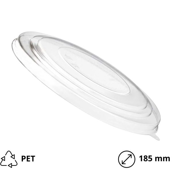 Poklopac PET za posudu 1300 ml d=185 mm 50 kom