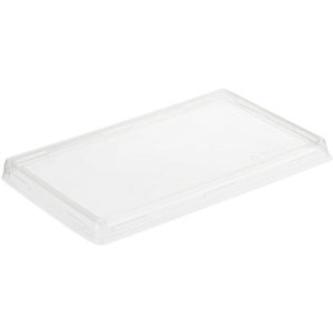 Poklopac za posudu OneClick 800 ml 120x200mm, prozoren,raven  50 kom
