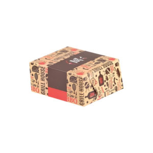 Papirnata kutija ENJOY GRILL, BBQ Aluminium 16,5х14х8 cm [6 kom/pak]