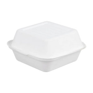 Kutija za humburger PULP ECO 150x150x78 mm bijela 50 kom
