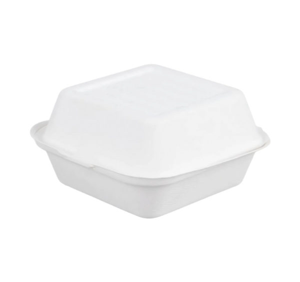 Kutija za humburger PULP ECO 150x150x78 mm bijela 50 kom