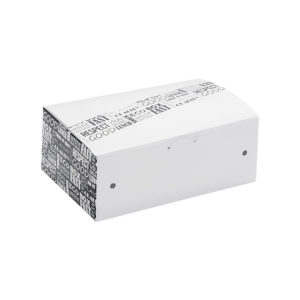 Papirnata posuda 114x73x45 mm, Black&White 50 kom