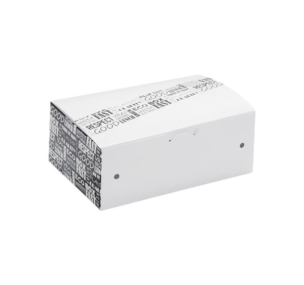 Papirnata posuda 114x73x45 mm, Black&White 50 kom