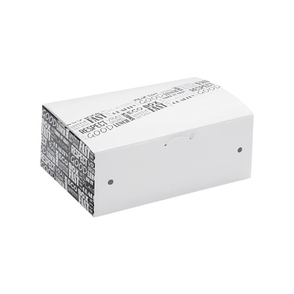 Papirnata posuda 114x73x45 mm, Black&White 50 kom