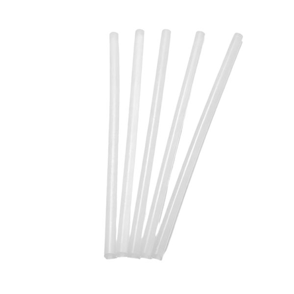 Slamice plastične d=12 mm l=240 mm prozirna 125 kom/pak
