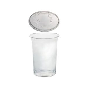 Posuda 700 (750) ml DELI d=117mm, h=108mm prozorna, za poklopcem, 50 kom (komplet)