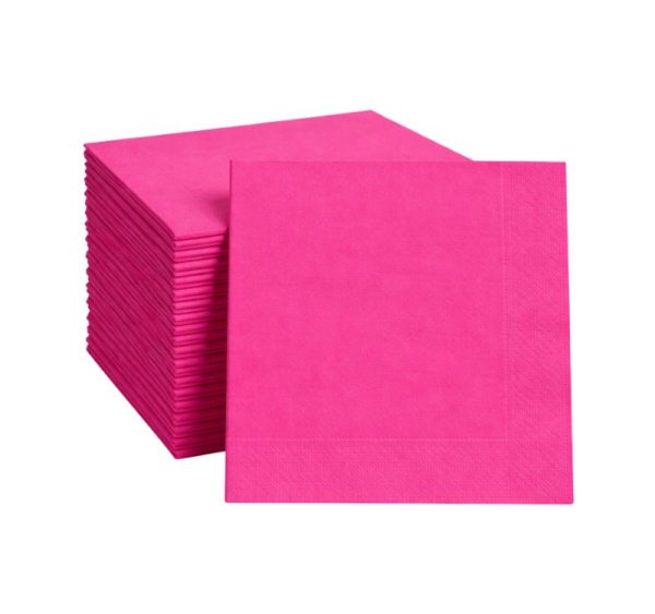Papirnate salvete 2 sl 24×24 cm ružičasta 250 l/pak