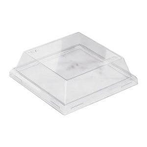 Poklopac za posudu OneClick 165x165mm, proziran, h=40 mm 50 kom