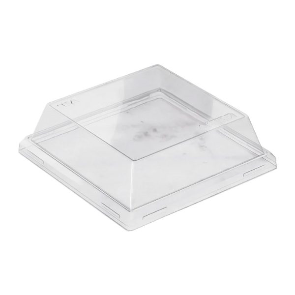 Poklopac za posudu OneClick 165x165mm, proziran, h=40 mm 50 kom