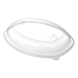 Poklopac PP za ovalnu posudu 1450 ml 257x202x35 mm prozirni 35 kom