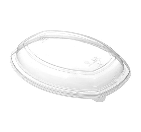 Poklopac PP za ovalnu posudu 1450 ml 257x202x35 mm prozirni 35 kom