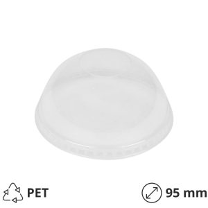 Poklopac kupola bez rupe PET d=95 mm 100 kom