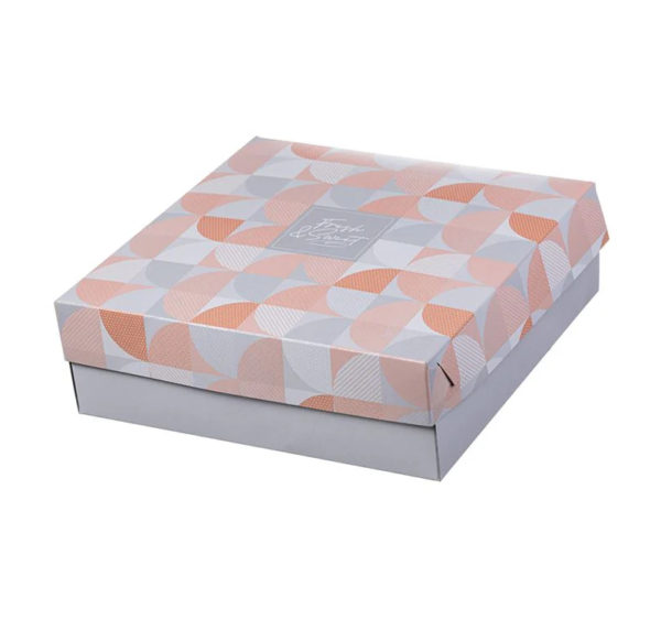 Kutija s poklopcem za desert 30x30x10 cm SWEET&FRESH [7 kom/pak]