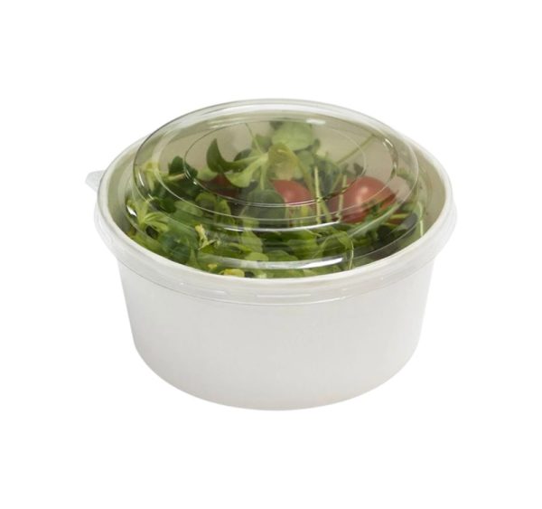 * Poklopac PET za posudu papirnatu 750 ml d=146 mm [50 kom/pak]