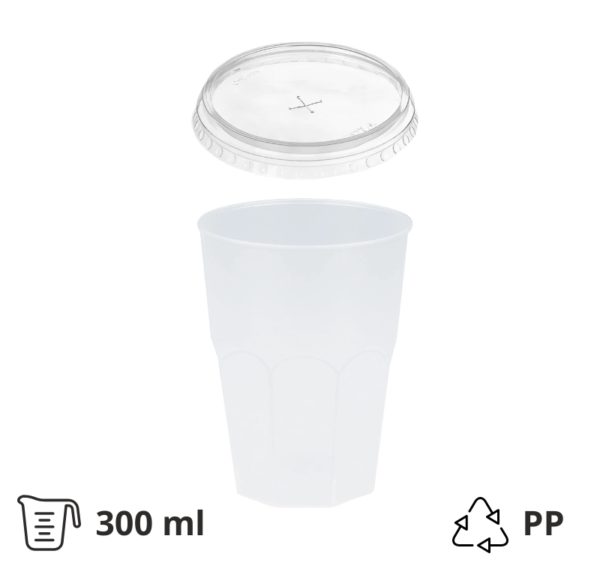 Prozirni set 300 ml