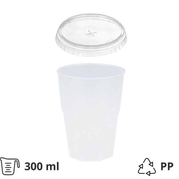 Prozirni set 300 ml