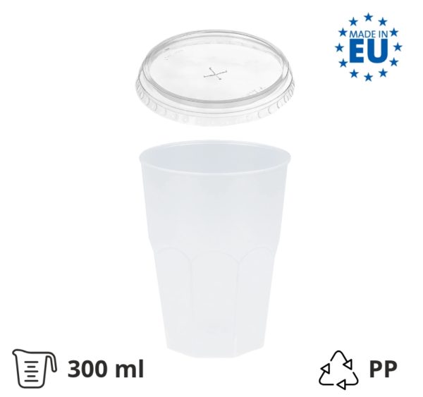 Prozirni set 300 ml