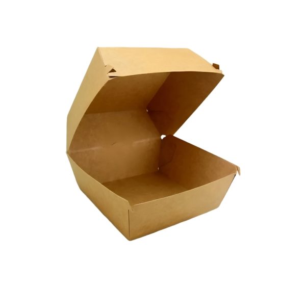 Kutija za hamburger 114х114х90 mm, kraft/kraft 100 kom