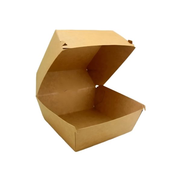 Kutija za hamburger 114х114х90 mm, kraft/kraft 100 kom