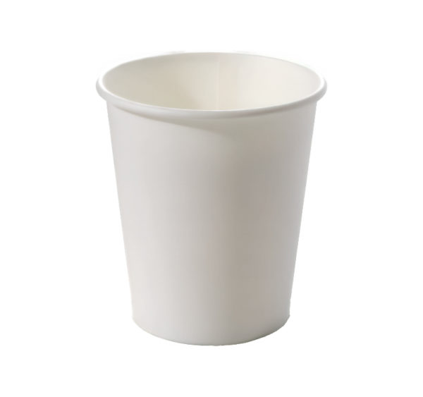 Čaša papirnata 200 (240) ml d=80 mm 1-slojna bijela SUP, 50 kom