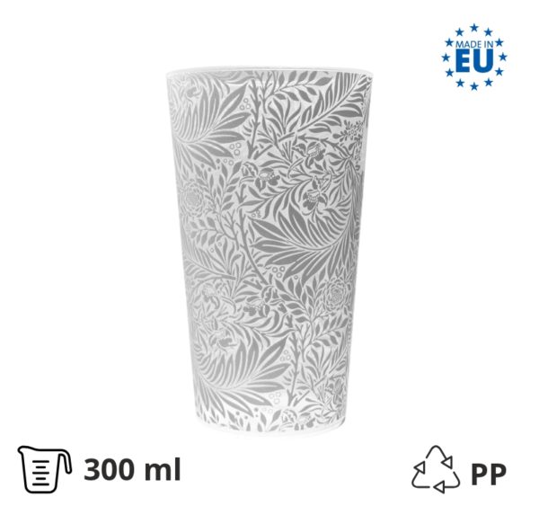 Čaša tvrda 300 ml d=92 mm s dizajnom [20 kom/pak]
