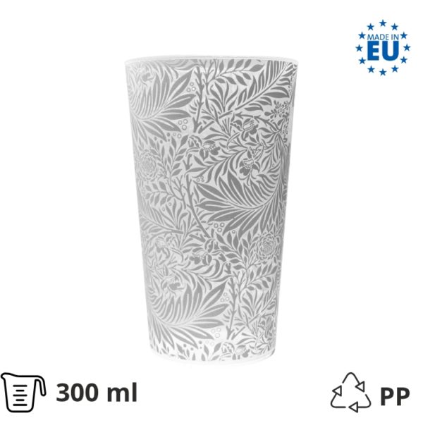 Čaša tvrda 300 ml d=92 mm s dizajnom [20 kom/pak]