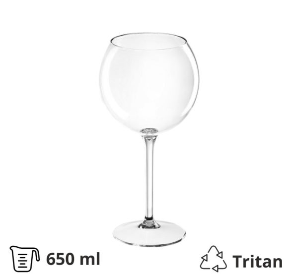 Čaša tvrda za koktel 650 ml 6 kom