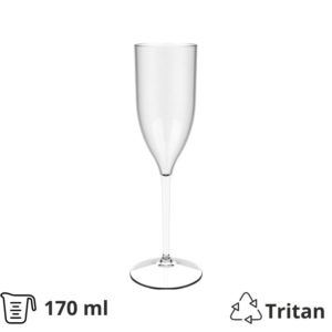 Čaša tvrda za šampanjac 170 ml 6 kom