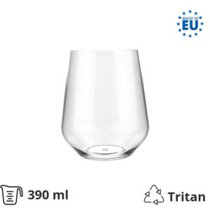 Čaša tvrda 390 ml 6 kom