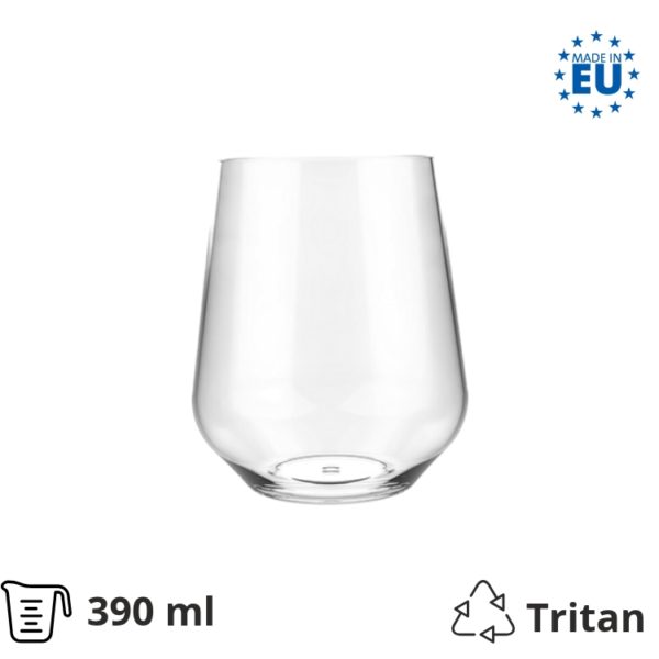 Čaša tvrda 390 ml 6 kom