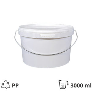Kantica PP 3000 ml s ručkom [25 kom/pak]