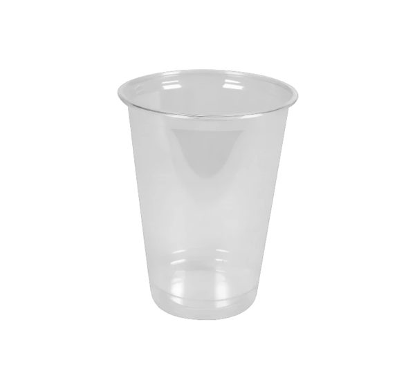 Čaša rPet 400 ml prozirna tvrde d=95 mm 50 kom