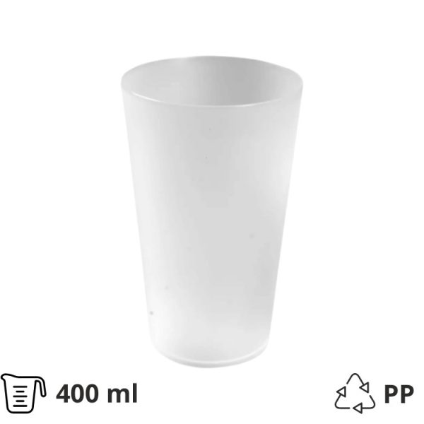 ÄaÅ”a PP 300 ml prozirna 25 kom